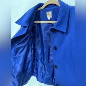 JM Collection Waist Length Peacoat